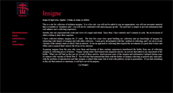 Desktop Screenshot of insigne.org
