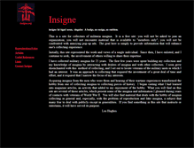 Tablet Screenshot of insigne.org